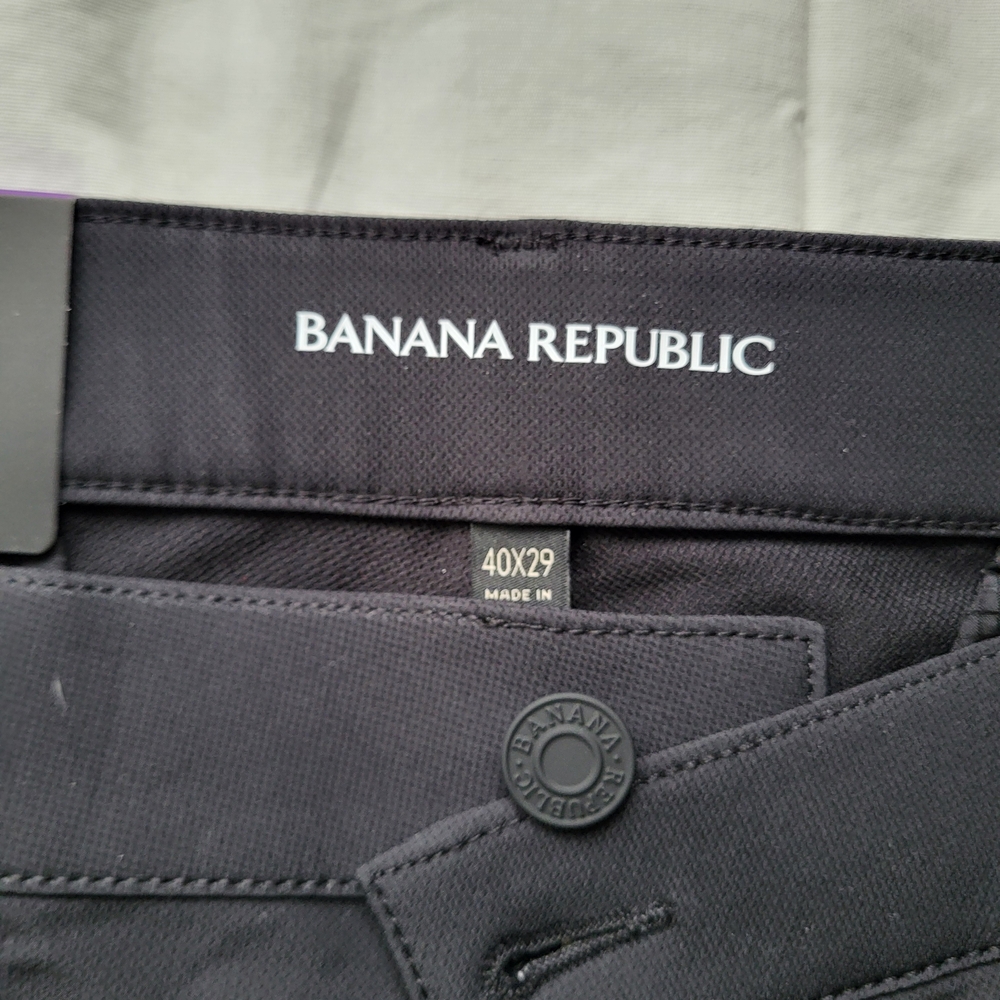 Costco Banana Republic Men's Black Pants